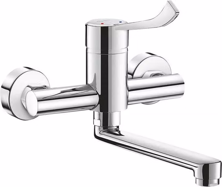 Delabie SPT-EHM W.-Mont. Presa girevole Securitouch L.200 H-leva, Stdd