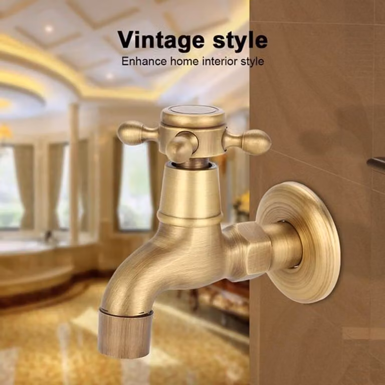 Rubinetto in ottone sostenibile - Acqua fredda/calda - Installazione semplice - Cartuccia in Vetroceramica antigoccia - Design salvaspazio
