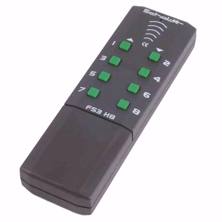 Trasmettitore radio portatile Schalk a 8 canali 3V DC incl. FS3 H8