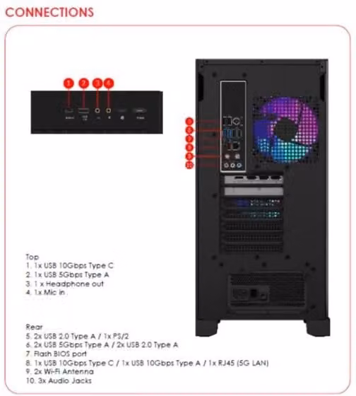 Msi mpg infinite x3 ai 2nvr7-881eu intel core ultra 7 265k 32 gb ddr5-sdram 1 tb ssd nvidia geforce rtx 5070 ti windows 11 home desktop pc nero - 9S6-B94211-881