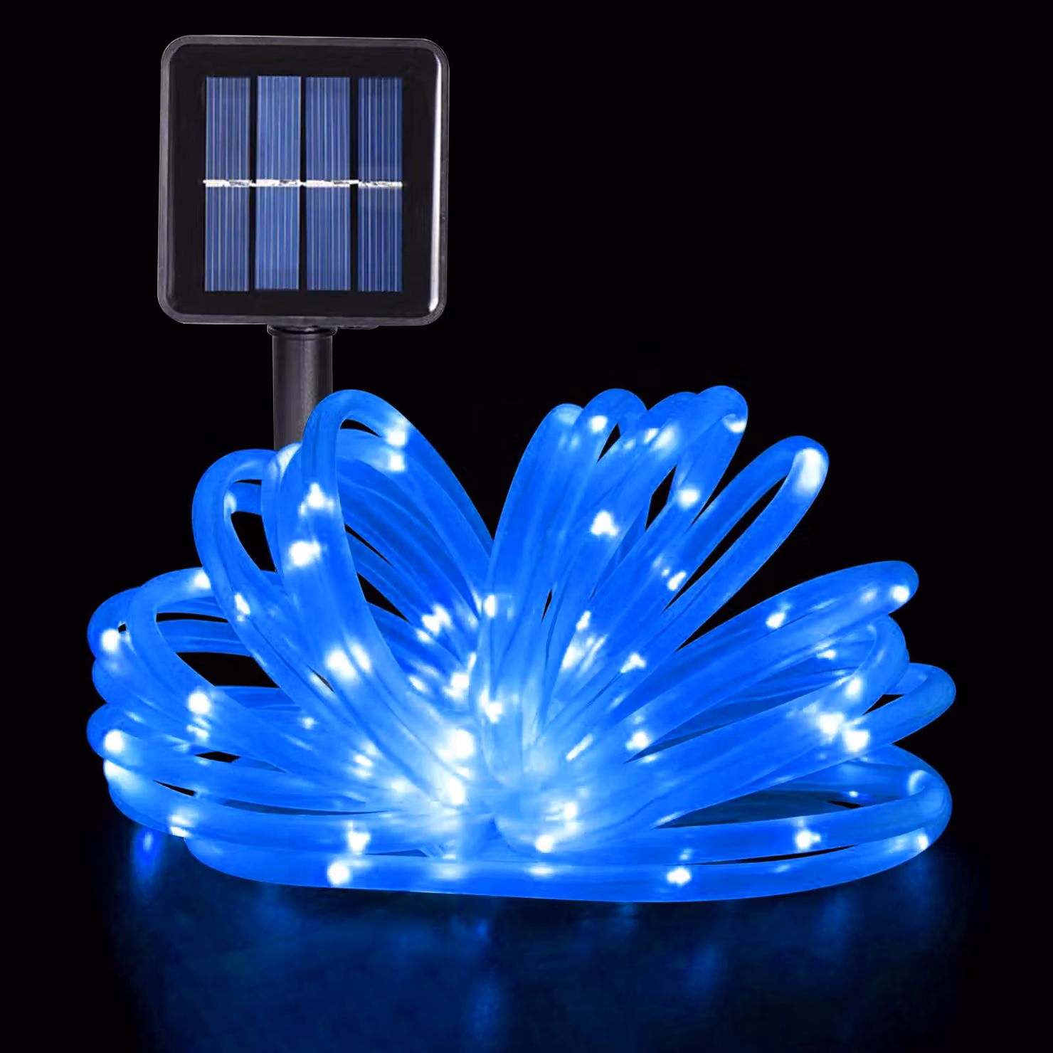Catena luminosa solare, 12 metri, 100 LED, 8 modalità, impermeabile, grado di protezione IP65