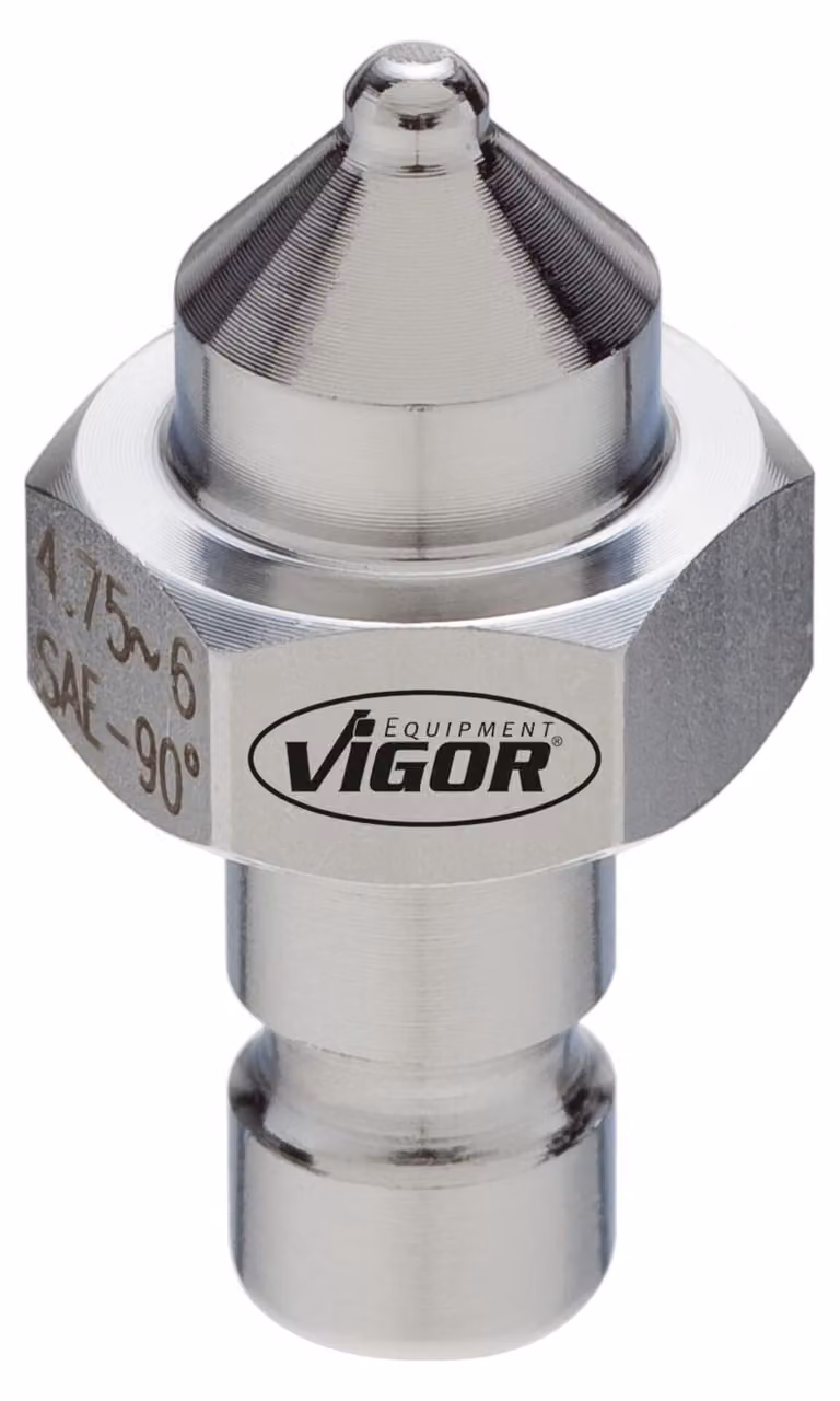 Raccordo a T VIGOR a 90° DIN / SAE V2558 4,75 - 6 mm