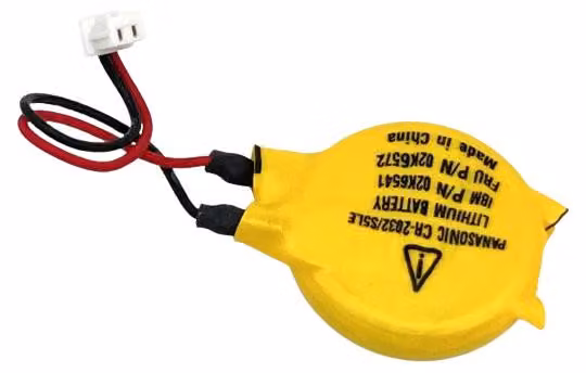 Batteria CR-2032 RTC BIOS CMOS compatibile per Fru : 92P0991