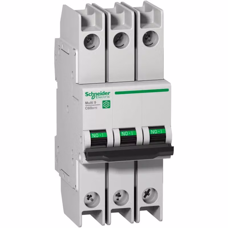 Schneider Electric Multi 9 Interruttore LS OEM C60BPR RING 3P 10A Caratteristica C 10kA 480Y/277V UL489 M9F52310