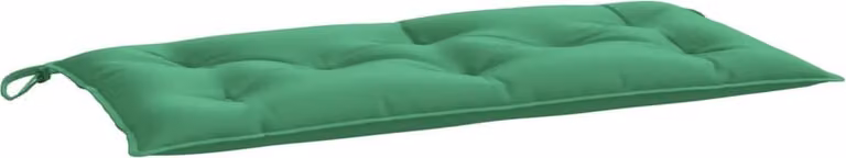 Cuscino per Panca Verde 100x50x7 cm in Tessuto Oxford