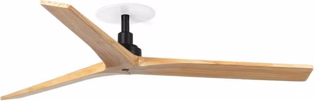 KLIM RECESSED M Ventilatore da soffitto nero/pino