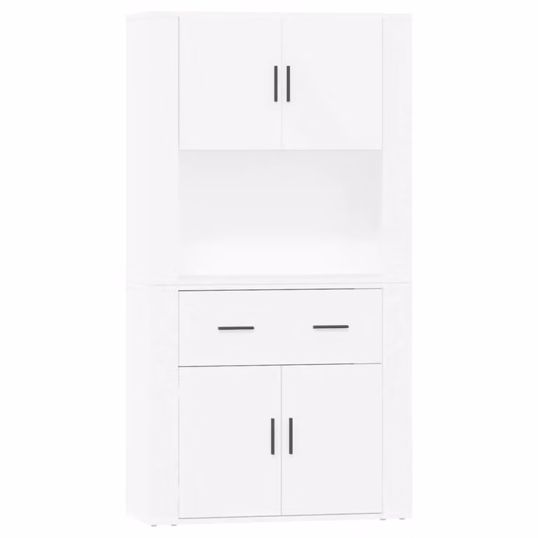 Credenza Bianca in Legno Multistrato