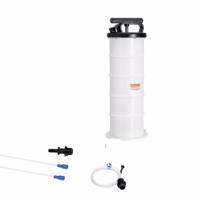Estrattore di liquidi, funzionamento pneumatico/manuale, pompa con tubo di aspirazione, 6,5 L manuale