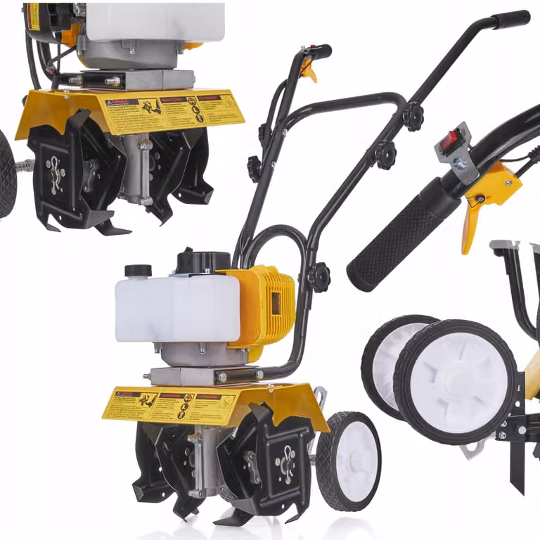 GEKO Motocoltivatore a benzina 1,4 kW, larghezza di lavoro 25 cm G84009