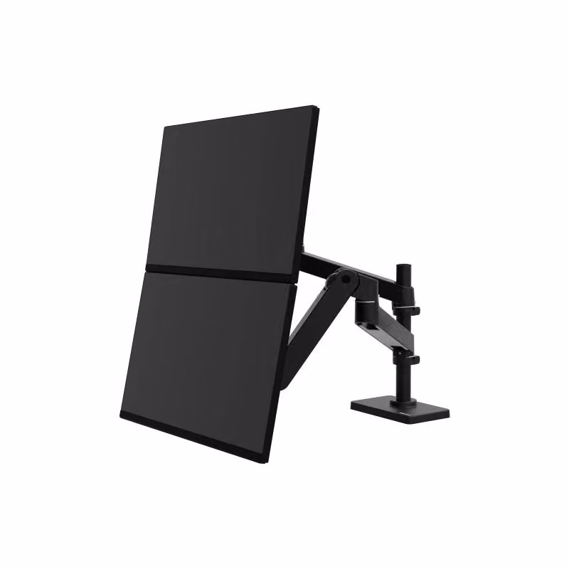 Braccio doppio per monitor Ergotron LX Pro Series Black con supporto VESA 100x100 – 2