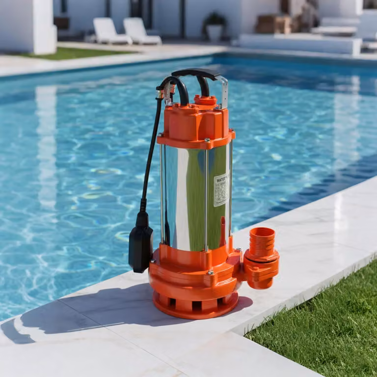 Pompa per acque reflue - Pompa sommersa per acque sporche - Elettrica - - Blu