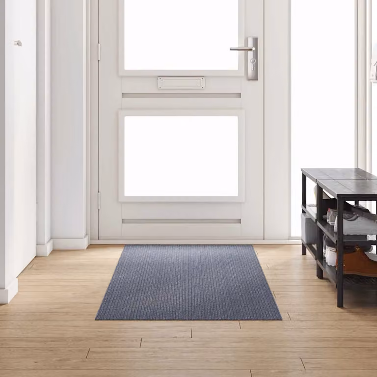 Runner in moquette vidaXL grigio chiaro, moderno e antiscivolo, L 80 cm x P 250 cm