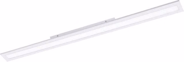 Plafoniera Moderna Eglo Salobrena-Z in Alluminio Bianco con Luce LED Integrata da 33,5W