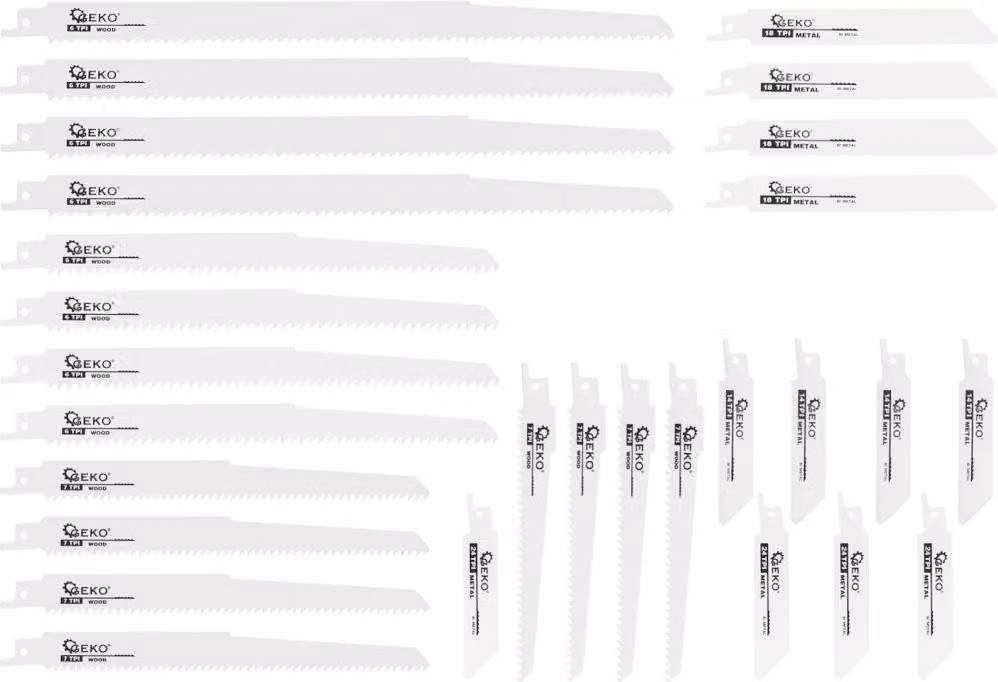 Lame da taglio GEKO, set di 28 - G01254
