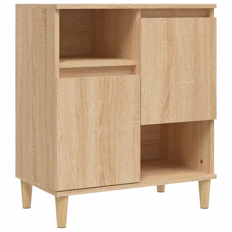 Credenza Rovere Sonoma 60x35x70 cm in Legno Multistrato
