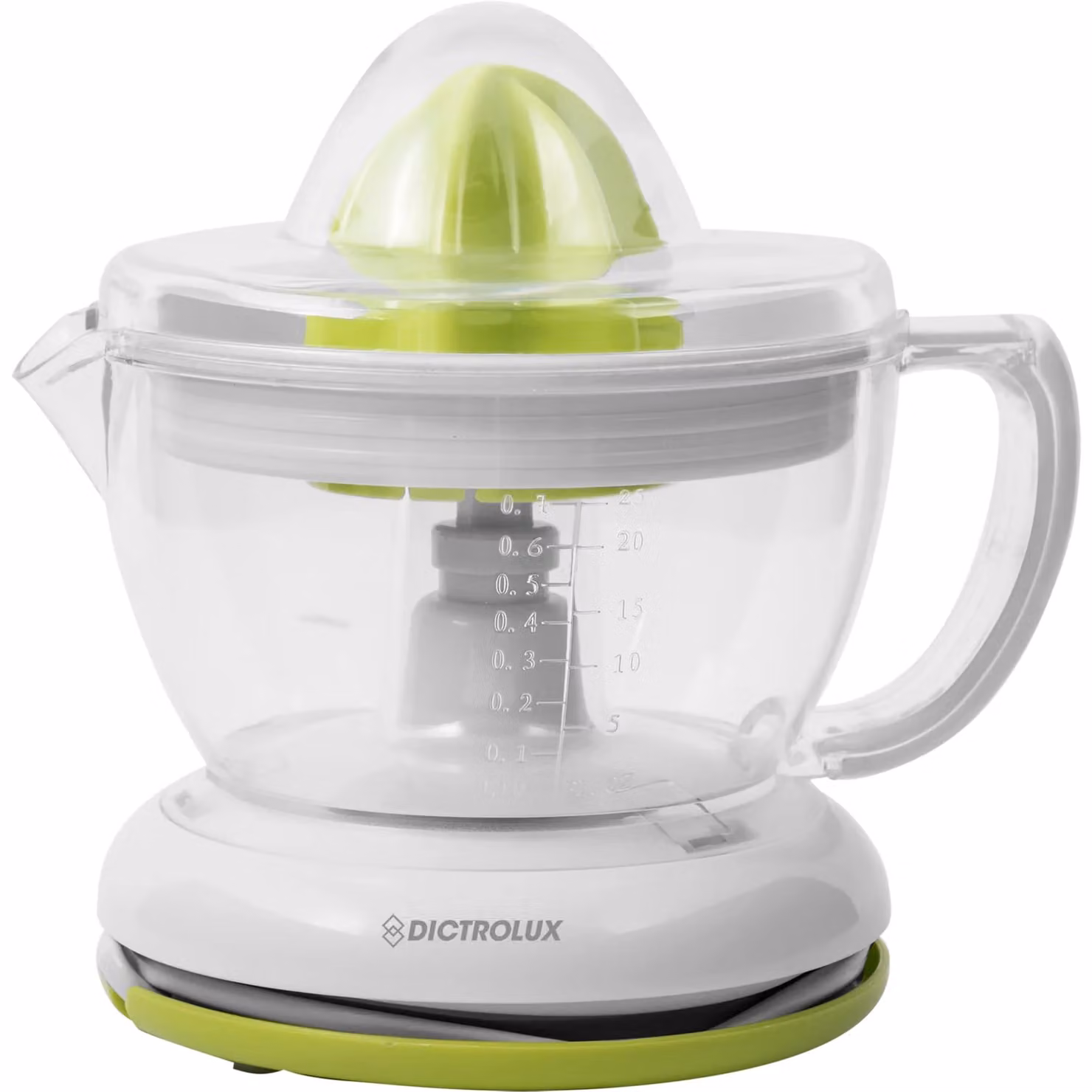 Spremiagrumi elettrico DICTROLUX bianco con funzione pulse da 40 Watt