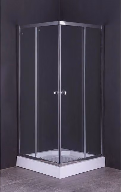 Box doccia cristallo 80 x 80 cm H 185