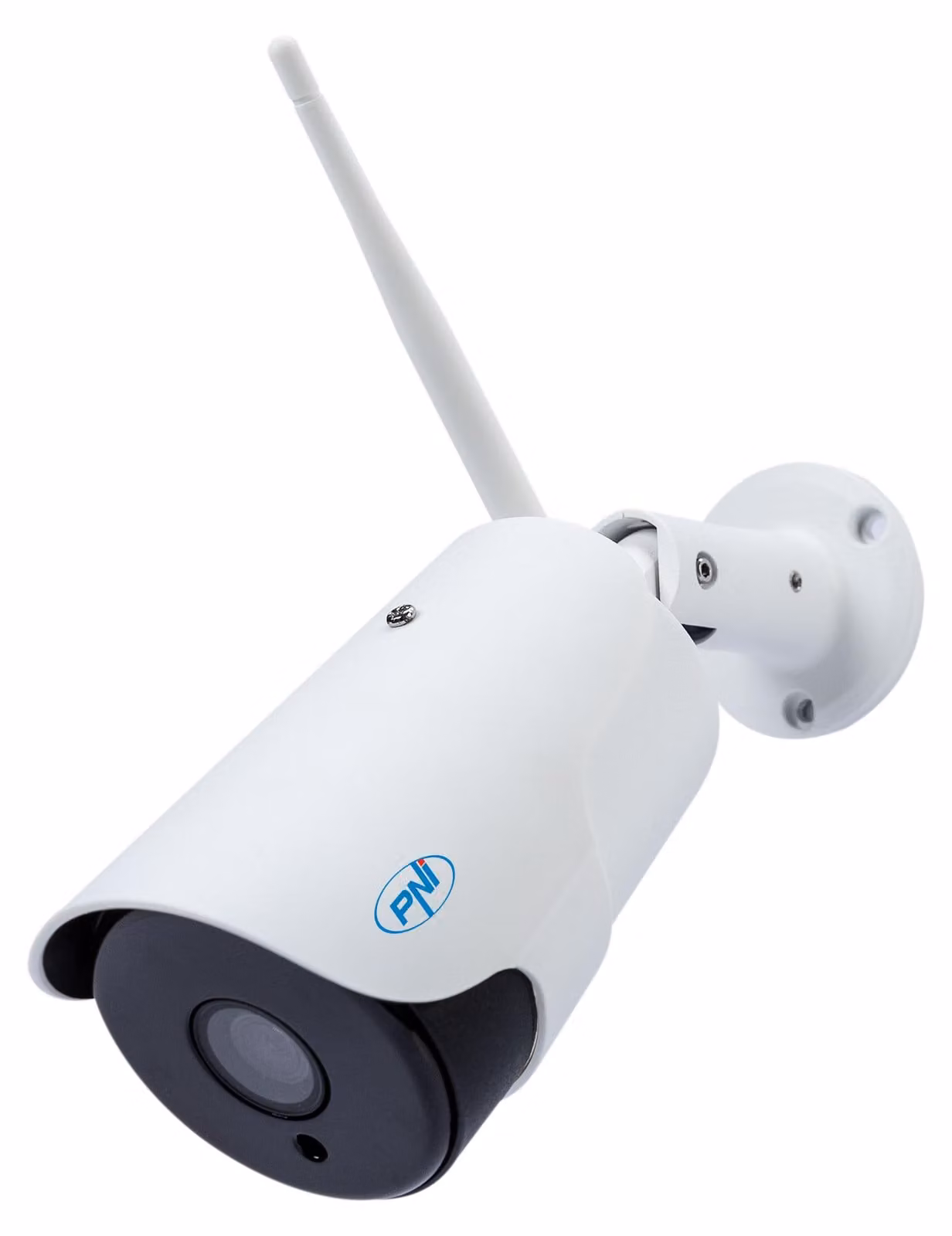 PNI House IP52LR: telecamera di videosorveglianza wireless da 2MP, risoluzione 1080P, adatta per interni ed esterni, con slot per microSD e modalità notturna, controllabile tramite l'app CamHi