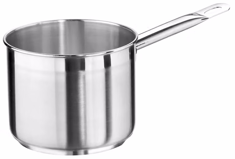 Bollilatte in acciaio inox per induzione modello Professional, diam. 12cm