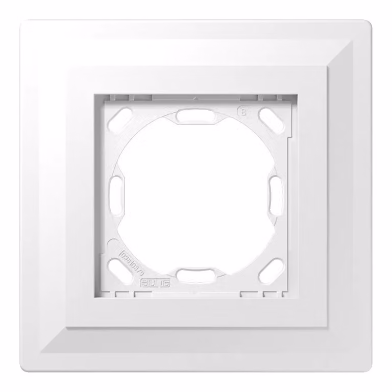 Adattatore in gesso con supporto piatto da 1x 3 mm - Anello di compensazione per intonaco da 12,5 mm PA 981 G 125-3