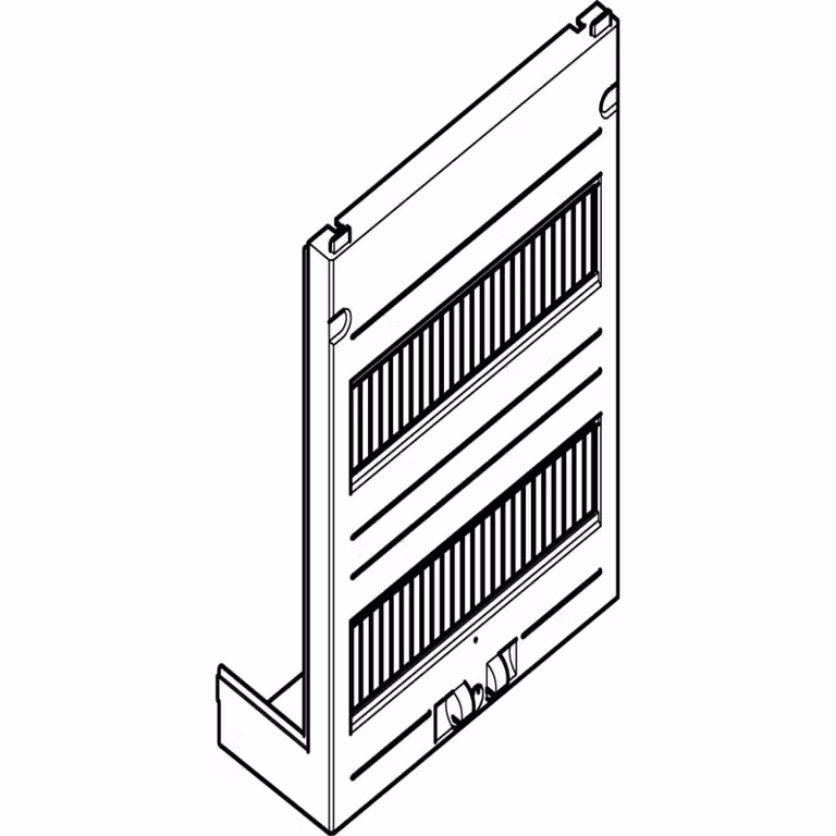 Coperchio ABN chiuso a 2 file, Prisma XS PU12N