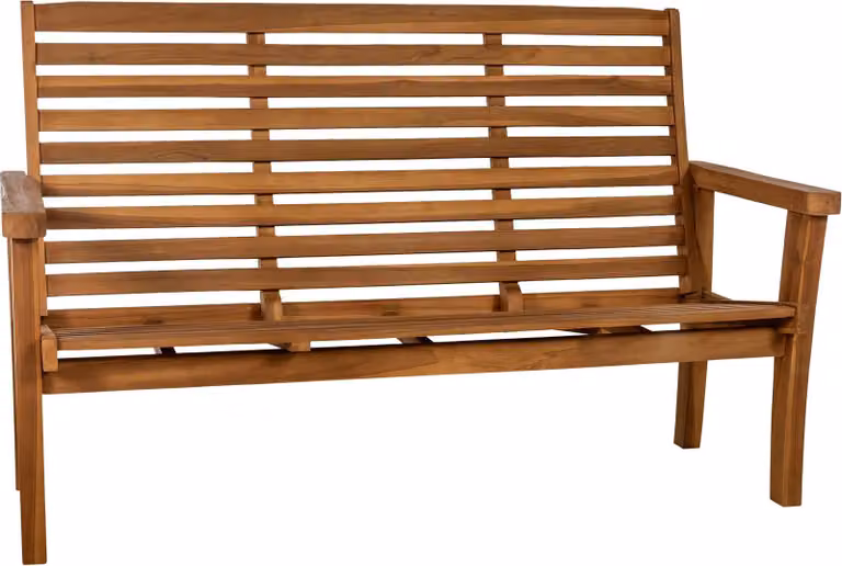 Panca da giardino Nicosia, 180 cm, in teak, con funzione relax