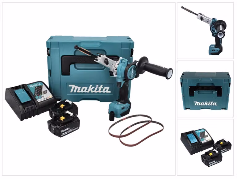 Lima a nastro a batteria Makita LXT 18 V - 600 - 1.700 giri/min - 9 mm