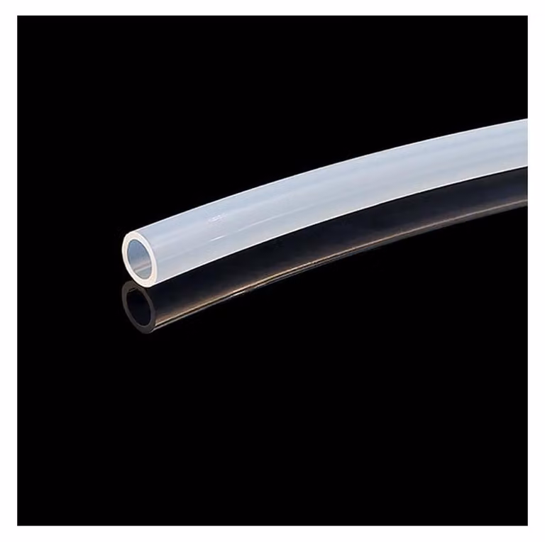 Tubo in teflon trasparente, isolato e resistente