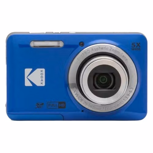 Fotocamera digitale compatta Kodak PixPro FZ55 da 16 MP, Blu – 3