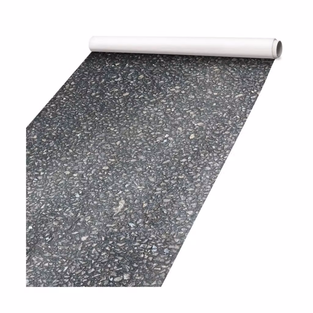 Pellicola adesiva stampata Signorbit effetto manto stradale in PVC opaco colore grigio L: 100 cm, P: 500 cm – 2