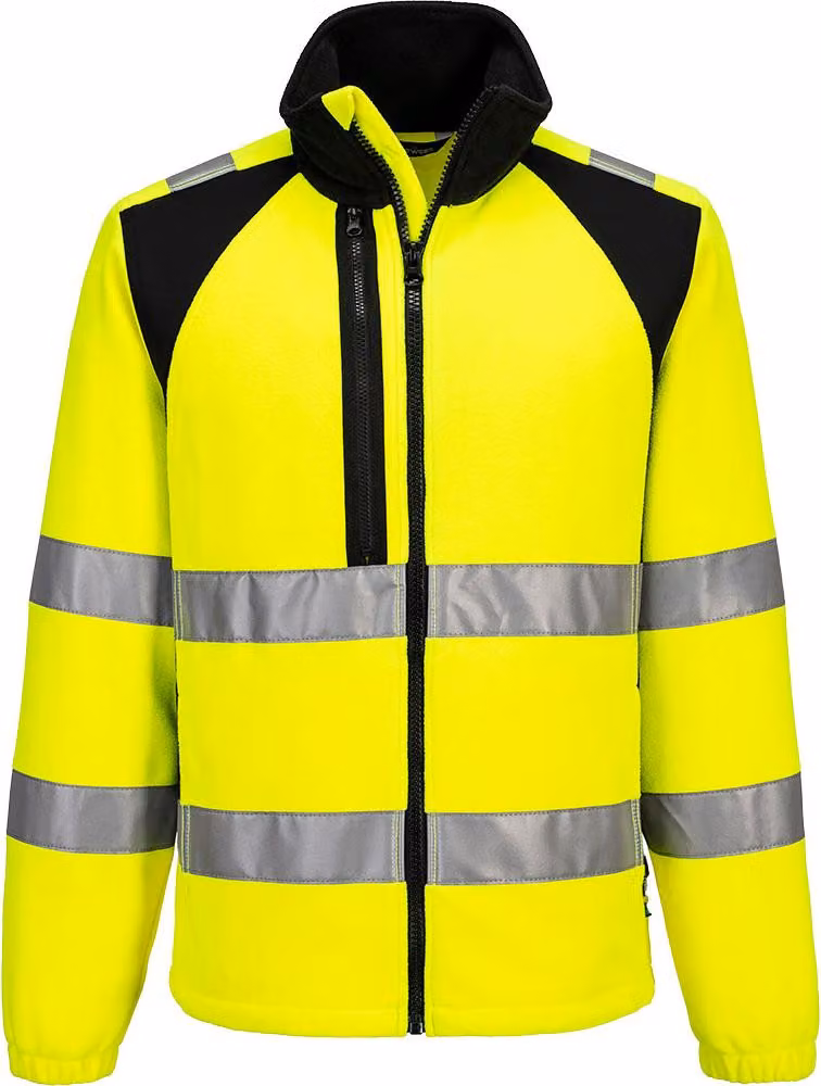 Wx2 Felpa Hv Eco-designed - Taglia Xl - Giallo/Nero - Portwest