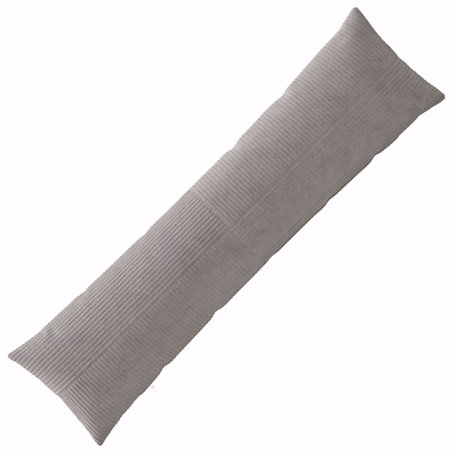 Federa ALMELO vidaXL in velluto a coste grigio chiaro, L 145 x P 40 cm