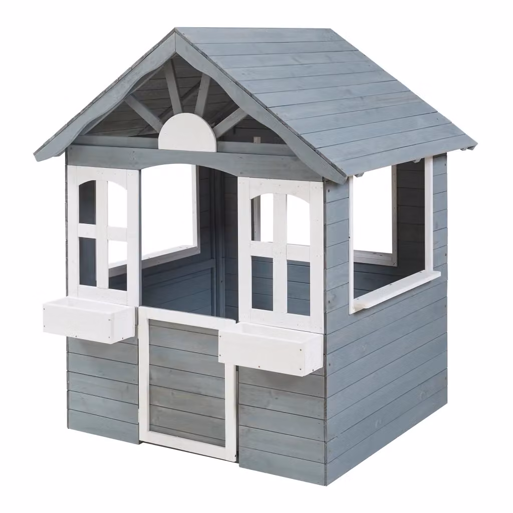 Casetta Giocattolo Vesa da Giardino in Legno di Abete casa.pro L/P/H: 138 x 120 x 102 cm – 2