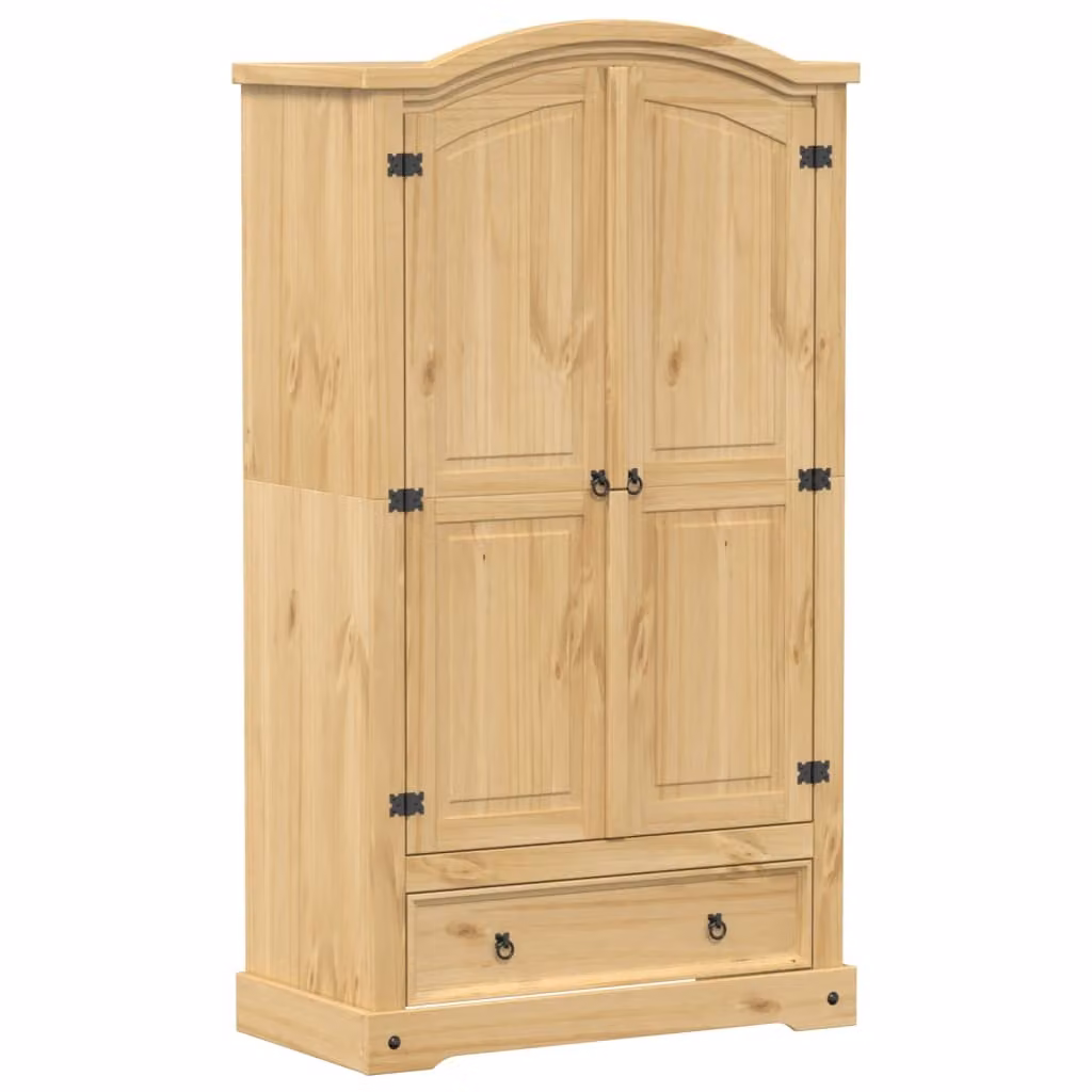 Armadio  102x52x186 cm in Legno Massello di Pino