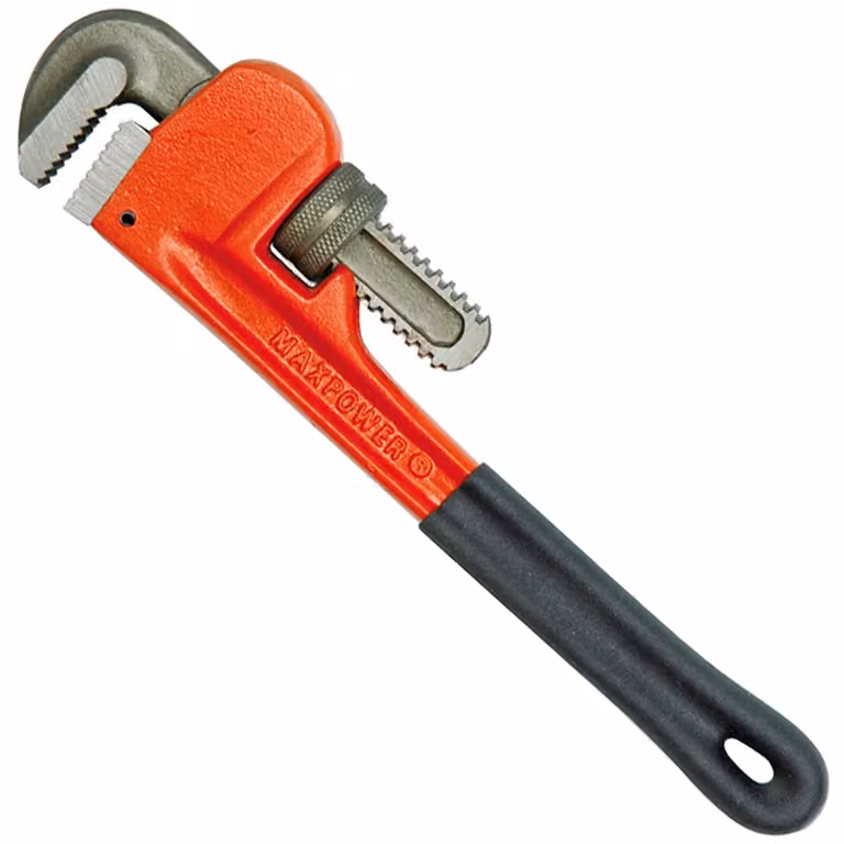 Chiave a tubo con manico in PVC, lunghezza 750 mm