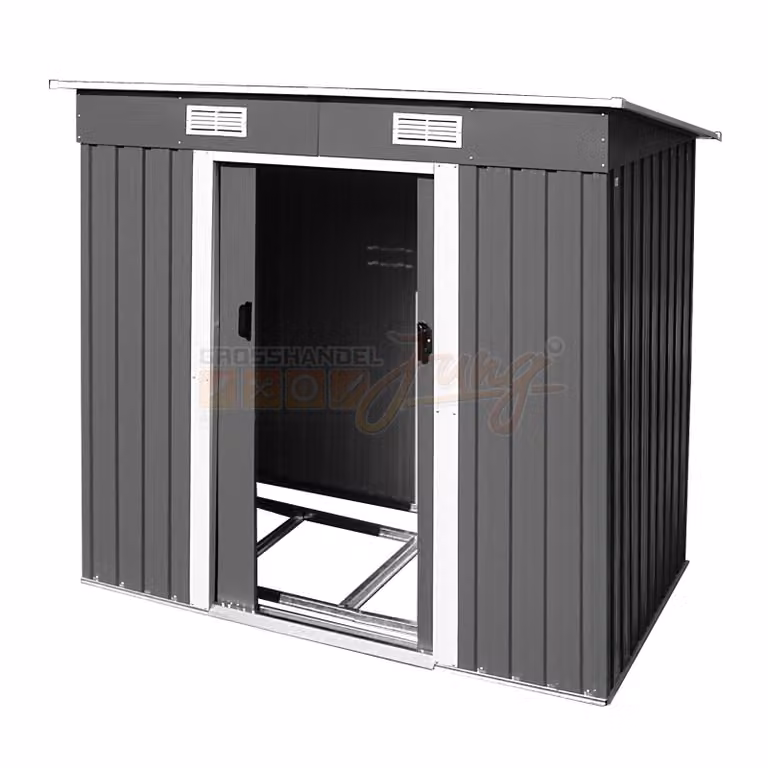 Capanno per attrezzi da giardino in metallo Capanno da giardino Capanno Cardiff antracite
