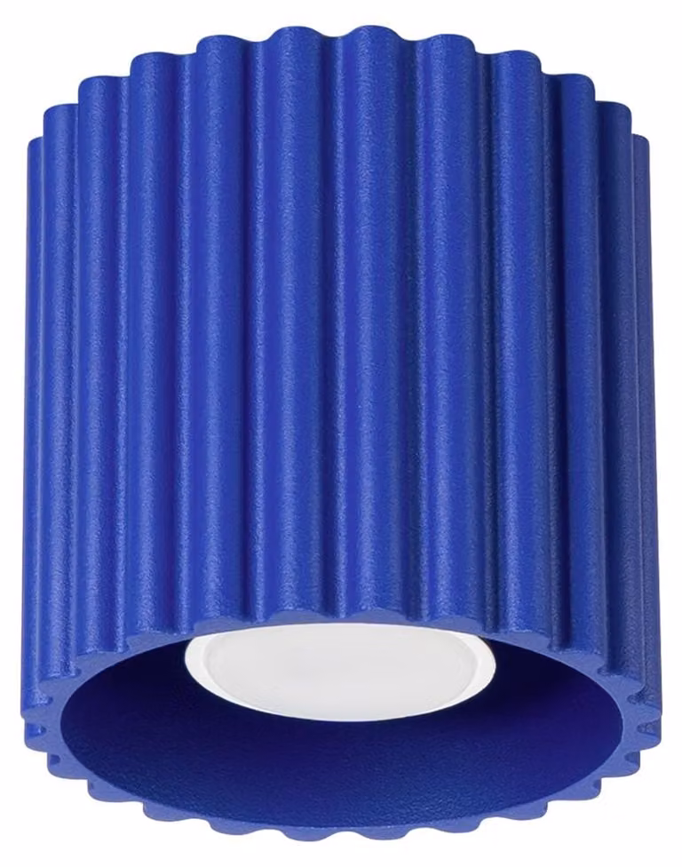 Lampada da soffitto AURA 1 ultramarine GU10 1xGU10 10W alluminio 10x10x10cm Sollux Lighting