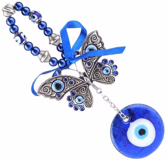 Amuletto portafortuna, decorazione da parete, realizzato a mano