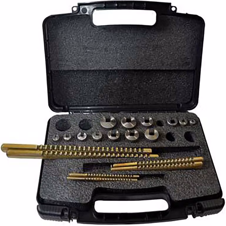 Set di punte per pulizia HSS 20 pezzi, misura 2-8 mm Hassay Savage IBT