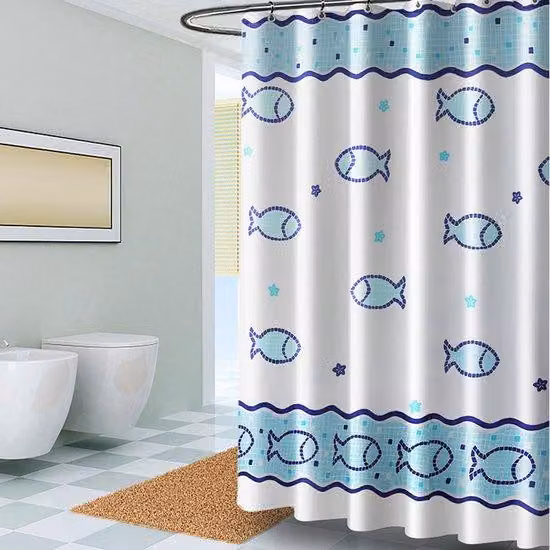 Cabina doccia impermeabile e resistente alla muffa, caratterizzata da un elegante design a acquario e da decorazioni raffinate