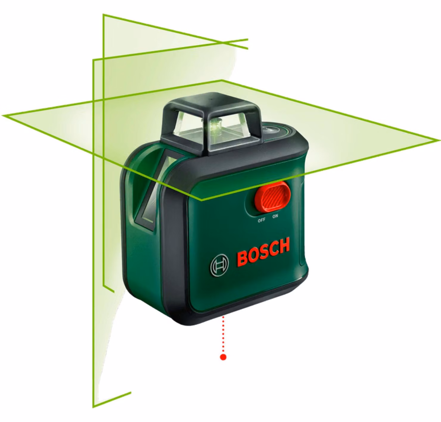 Bosch AdvancedLevel 360 kryžminių linijų lazeris