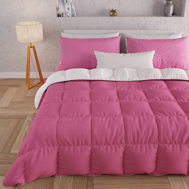 Coperta invernale per letto, dimensioni 240x260 cm, reversibile, ipoallergenica, in microfibra