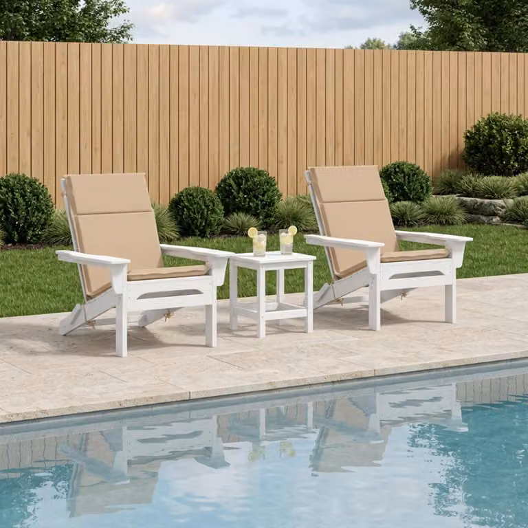 vidaXL Cuscino per sedia a schienale alto GEMERT 2 pz 100% Poliestere