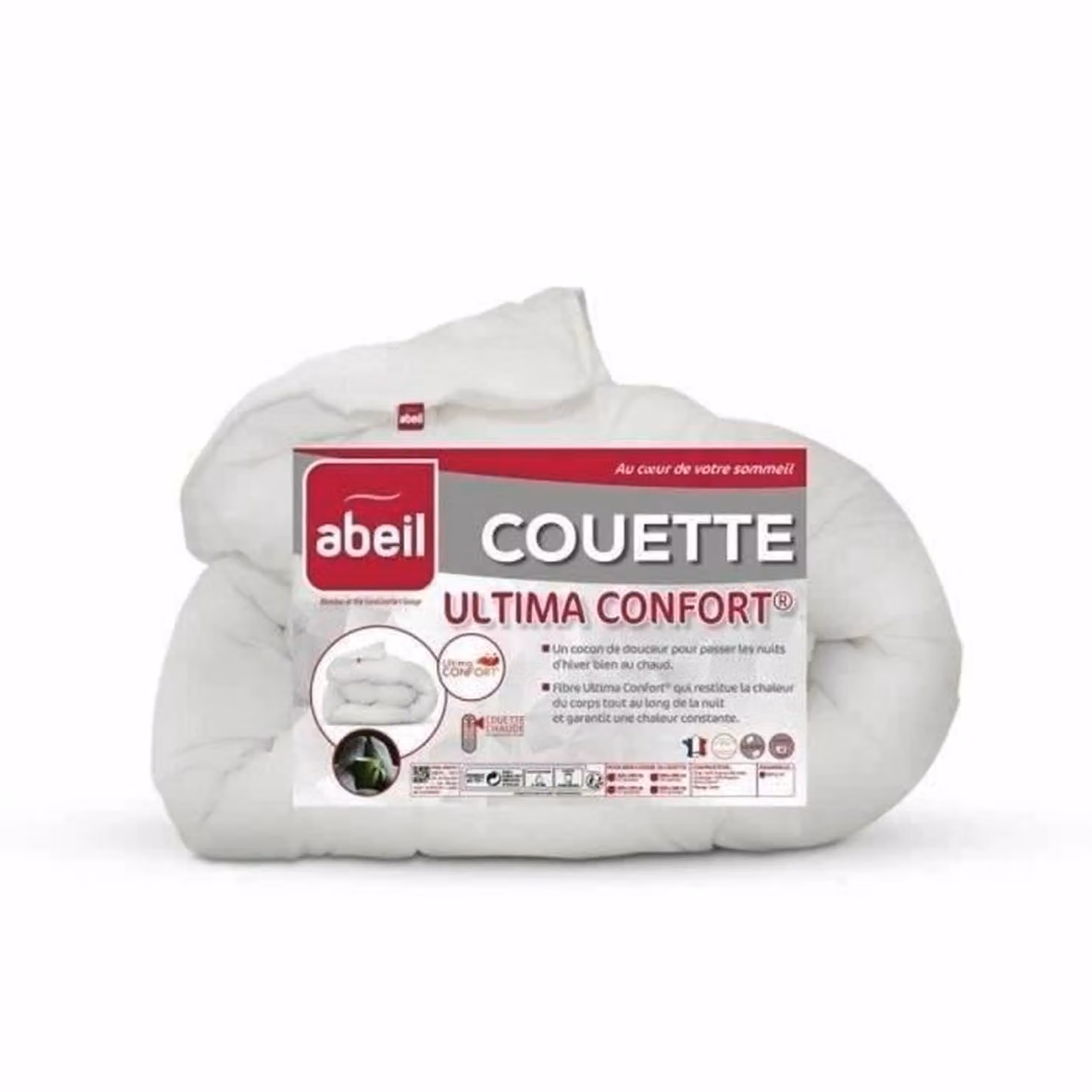 Materasso matrimoniale Abeil Ultima Comfort, caldo, bianco, 240x260cm