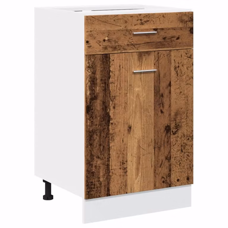 Mobile con Cassetto “Lyon” Legno Antico 50x46x81,5cm