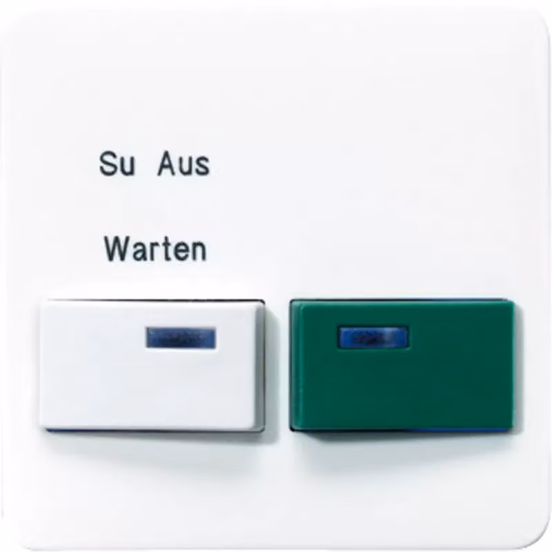 Jung CD642B-2WW Copertura per Ackermann tipo 73642 B - Unità per ufficio - bianco alpino
