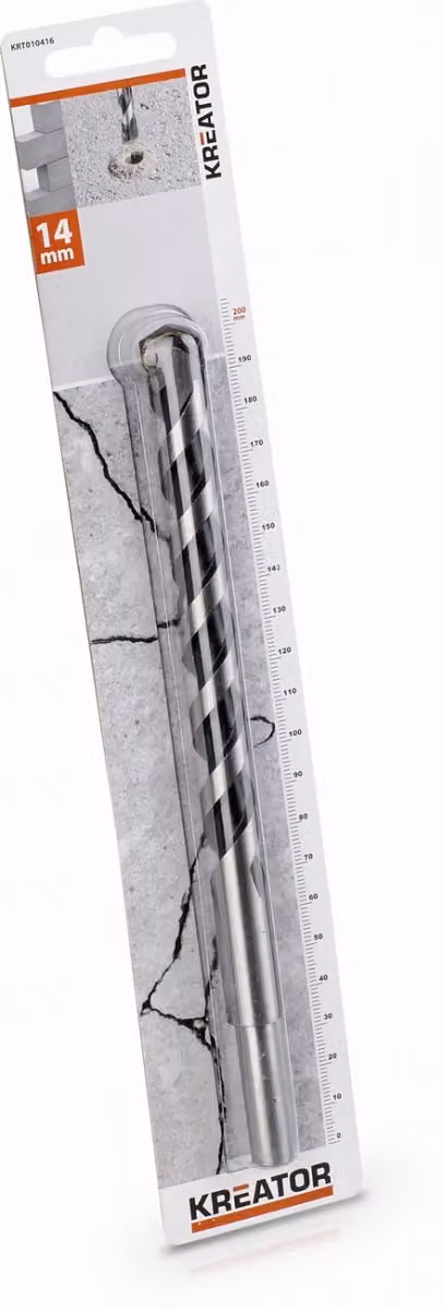 Punta in metallo duro Ø 14x200mm