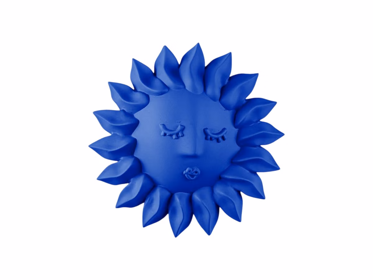 Magna Graecia Decorazione da Parete Sole - Blu