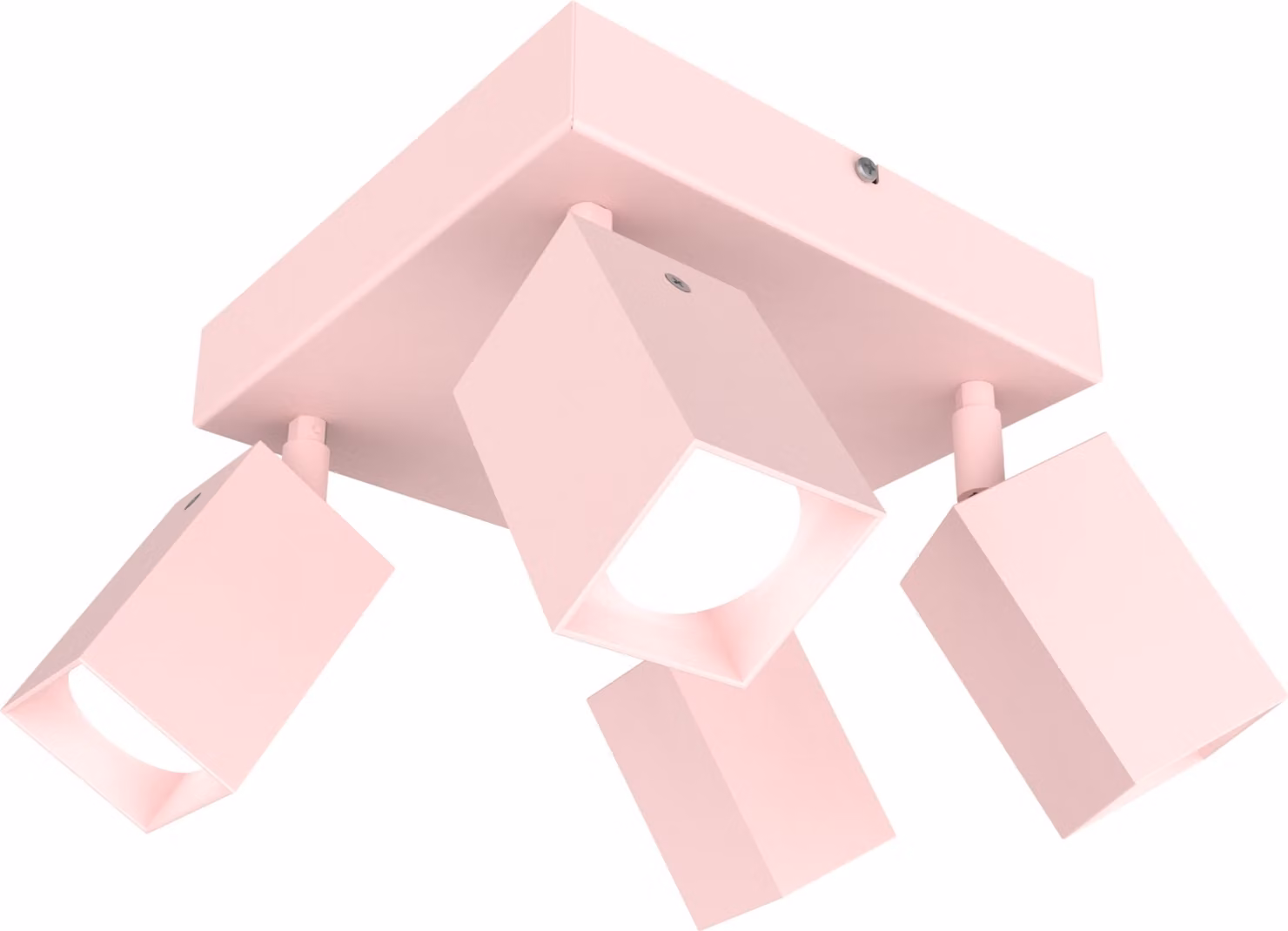 Lampada Da Soffitto Brick X4 Monocolore Opaca