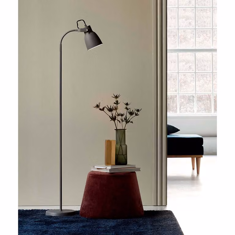Nordlux lampada da terra Adrian grigio